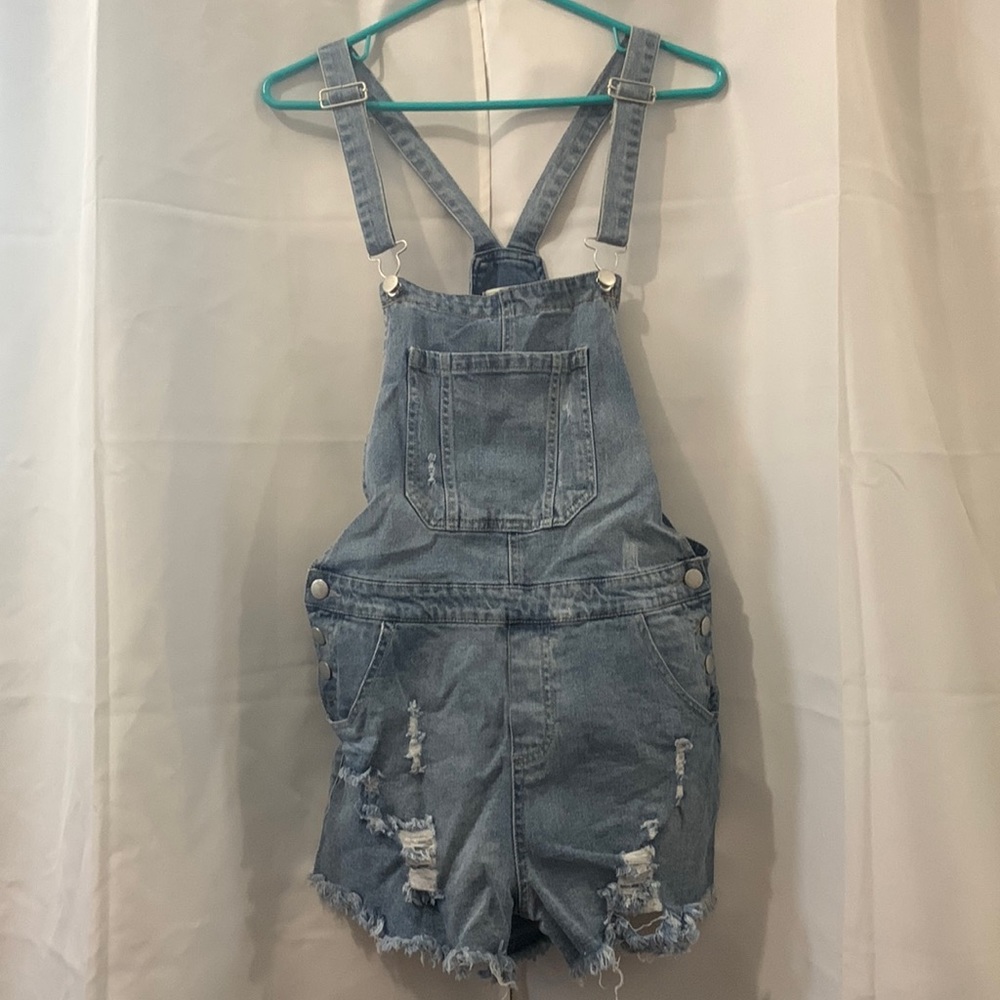Denim Overalls